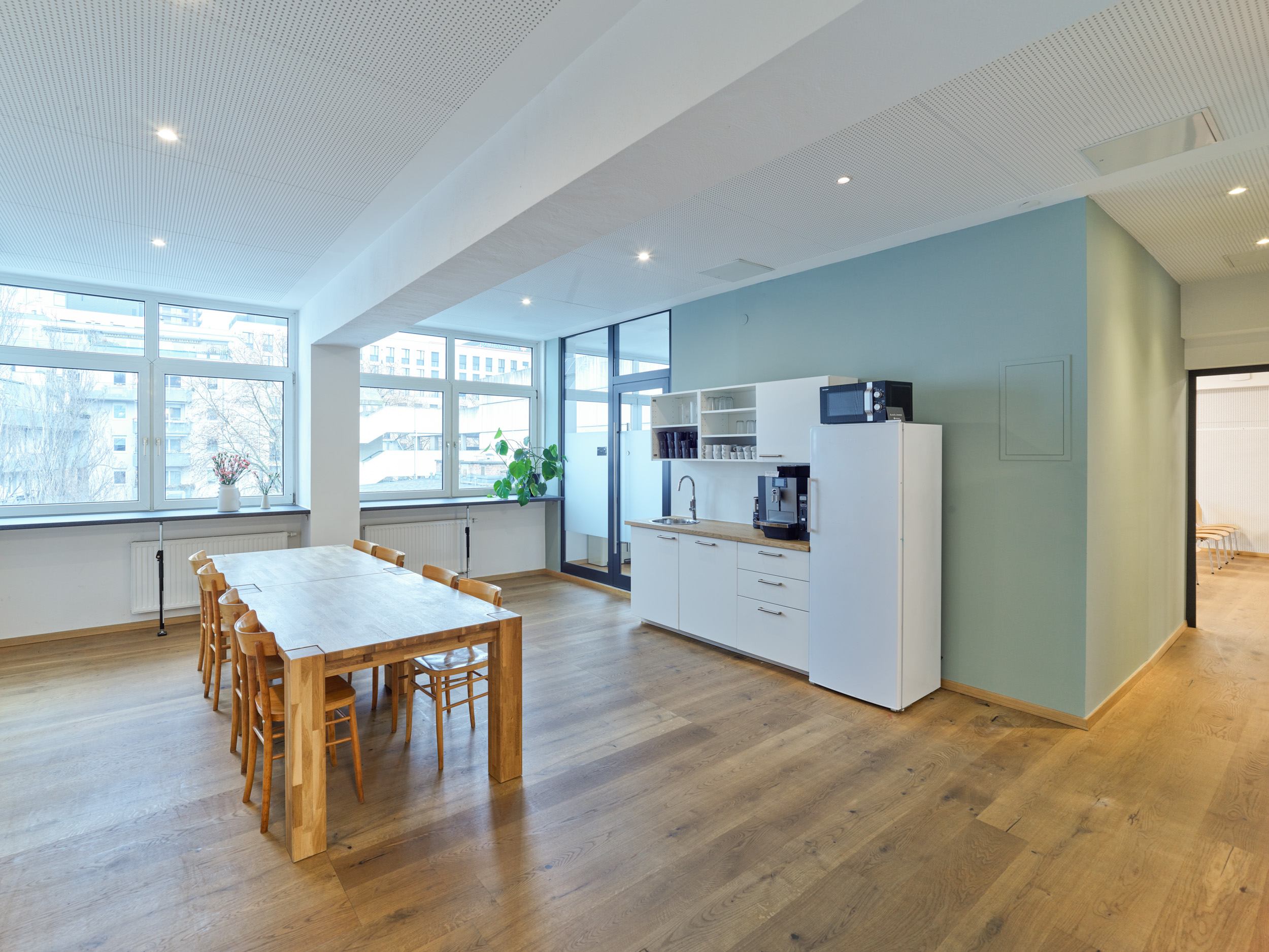 Exklusiver Seminarbereich mit mehreren Räumen im Markhof